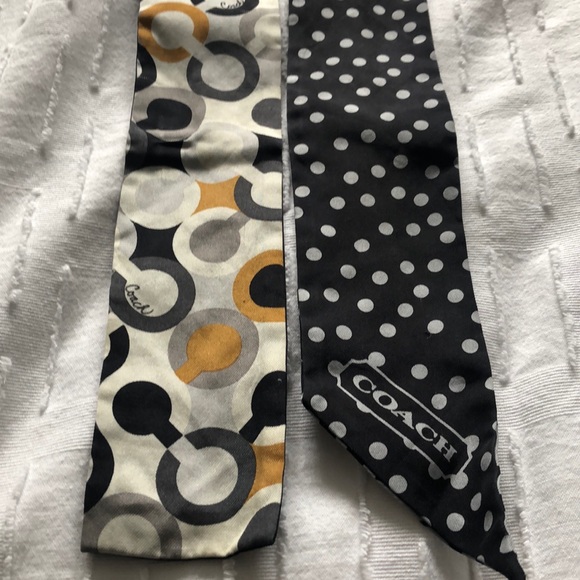 Coach Accessories - Coach skinny bag scarves